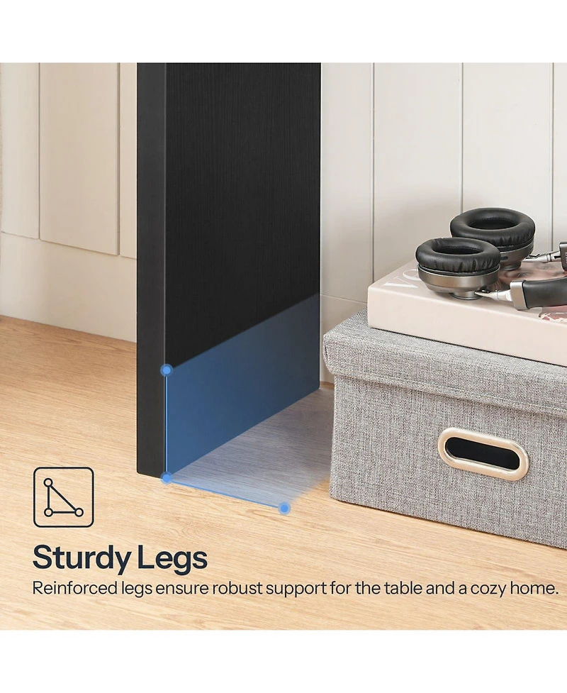 Slickblue 47.2-Inch Entryway Console Table with Open Storage Design