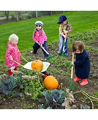 Xdovet Kids Gardening Tools Set Shovel Rake Hoe Yard Toys