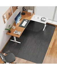 Danrong Heavy Duty Pvc Office Chair Mat Non-Slip Hard Floor Protector Rug