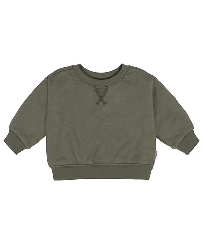 Gerber Toddler 0 -5T Neutral Crewneck Sweatshirt