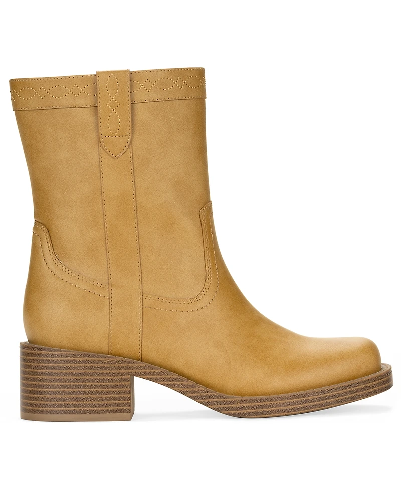 Wild Pair Women's Warrbles Mid-Shaft Block Heel Boots, Macy's Exclusive