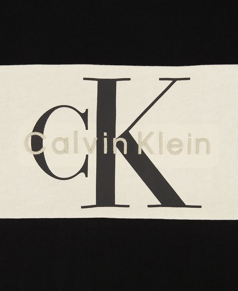 Calvin Klein Boys' 8-20 Embroidered Short-Sleeve T-Shirt