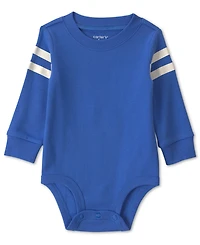 Carter's Baby Boys' Full-Zip Varsity Quilted Vest, Bodysuit and Pants, 3-Piece Set