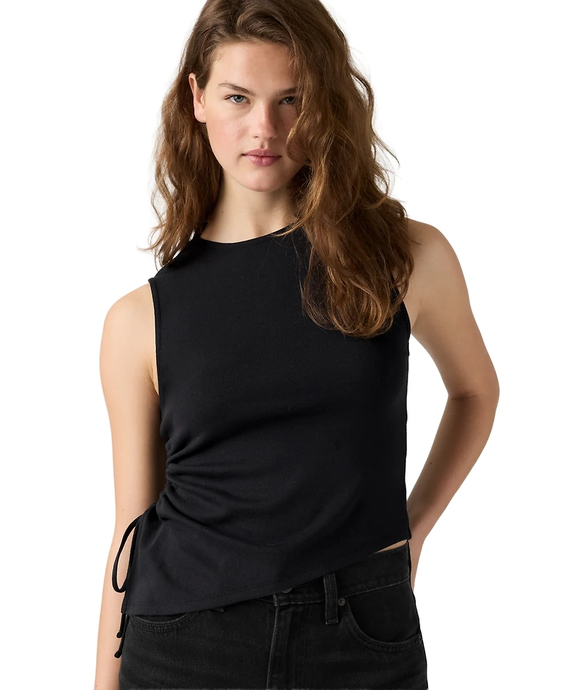 Levi's Women's Alila Asymmetrical Ribbed-Knit Tank Top