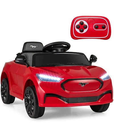 Hongge 12V Electric Coupe Ride-On with Parent Control, 36" x 22" x 17", Ages 3-8