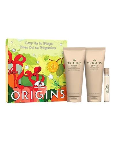 Origins 3-Piece Cozy Up To Ginger Body Care Gift Set