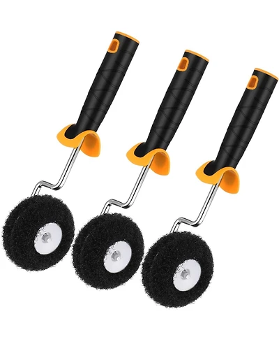 Xdovet Drywall Corner Roller Putty Brush Mud Application Tool