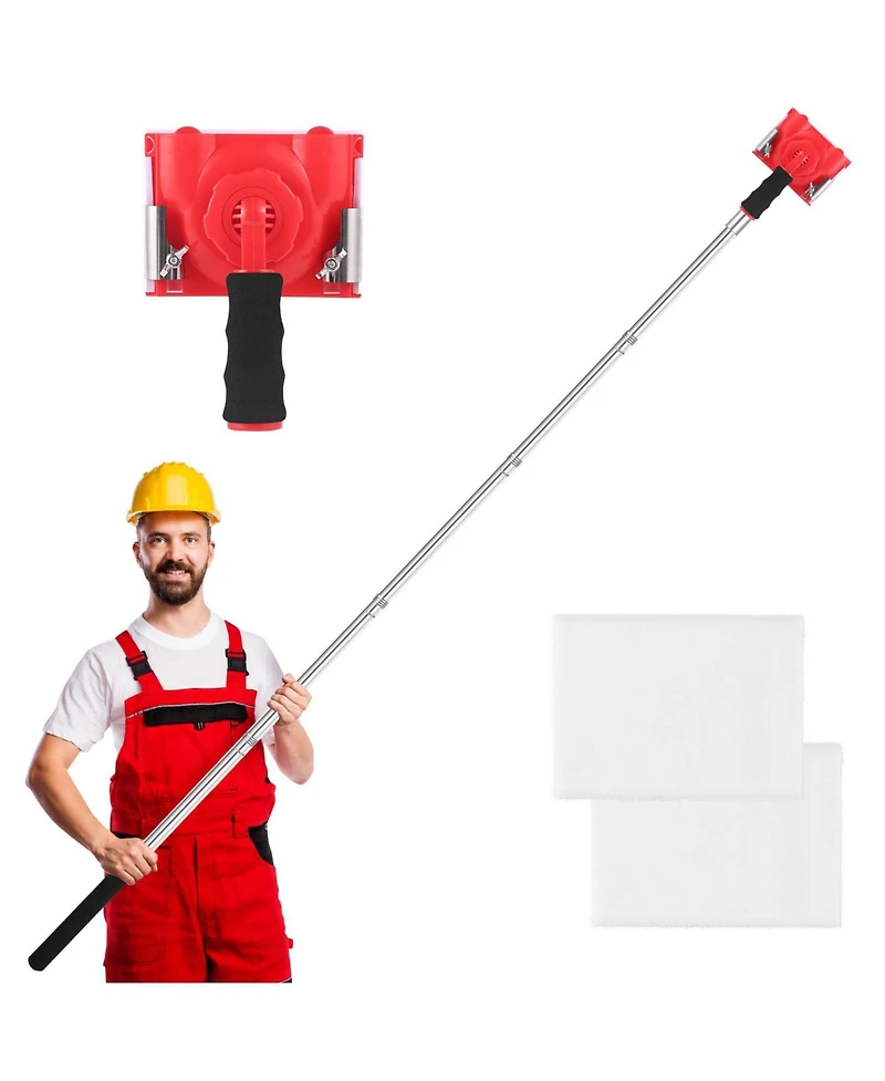 Xdovet Paint Edger with Replace Pads and Extension Pole