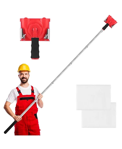 Xdovet Paint Edger with Replace Pads and Extension Pole