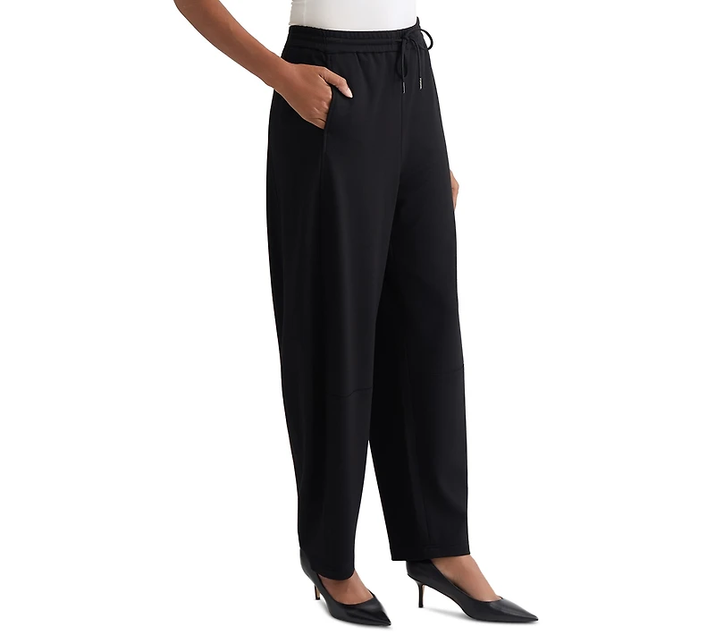 Jones New York Petite Pull-on Barrel-Leg Pants