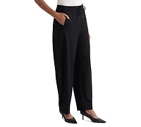 Jones New York Petite Pull-on Barrel-Leg Pants