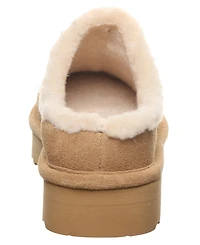 Bearpaw Women's Izzy Platform Suede Slip-On Clogs