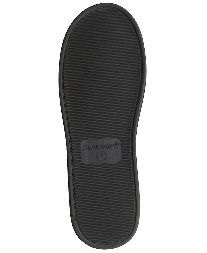 Bearpaw Women's Silkie Faux Fur Plush Slip-On Slippers