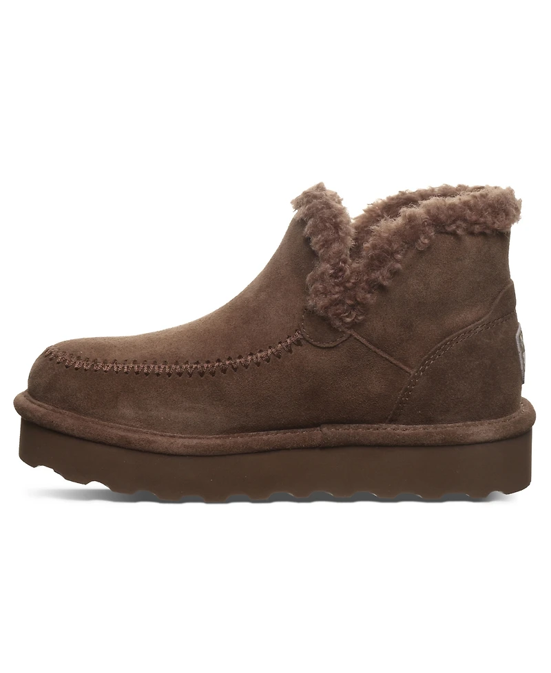 Bearpaw Women's Maeve Platform Slip-On Booties