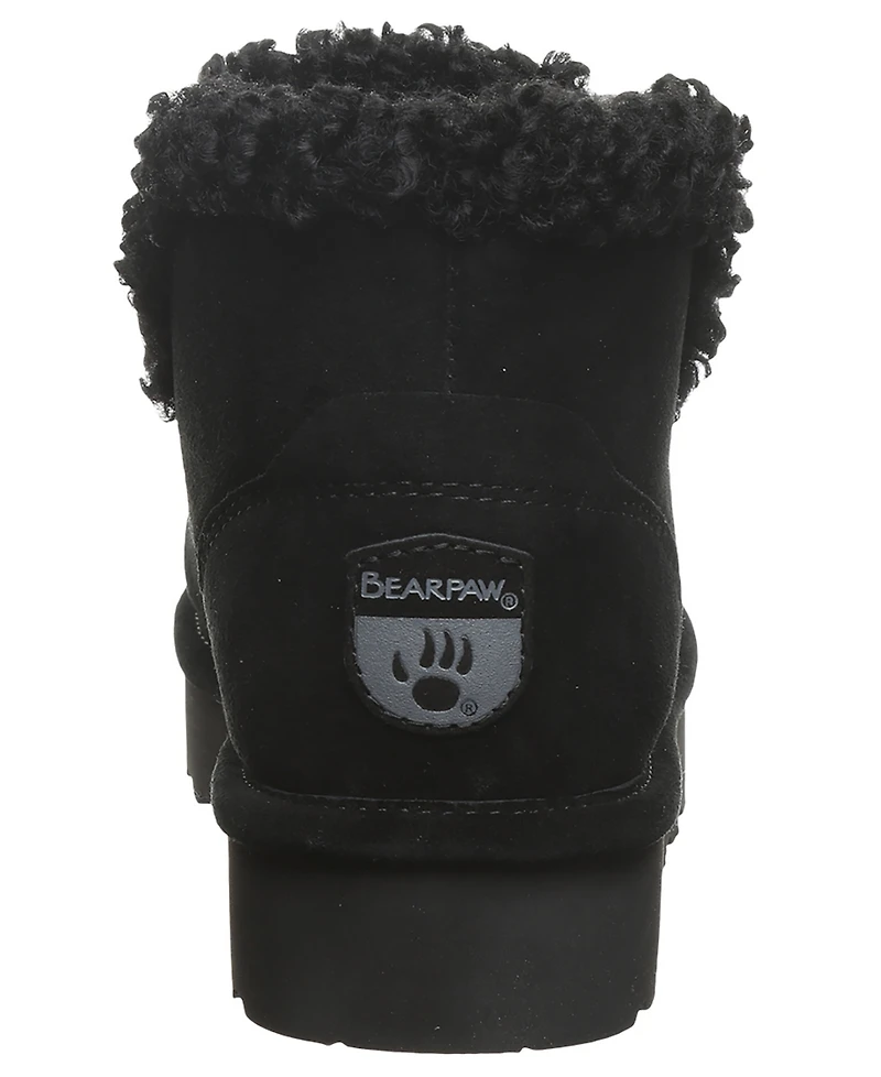 Bearpaw Women's Maeve Platform Slip-On Booties