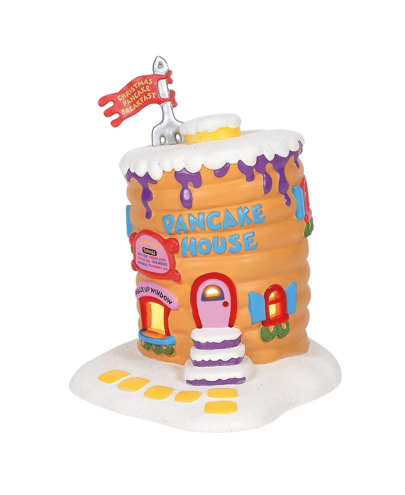 Department 56 Grinch Village Light-Up Whoville Pancake House Figurine