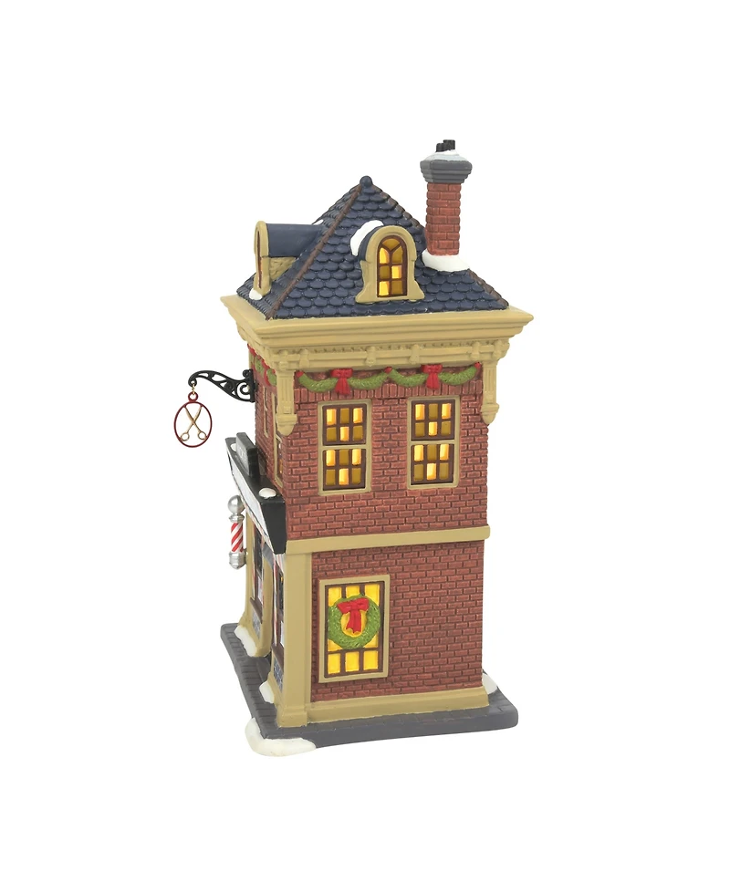Department 56 Christmas in the City A Little Off The Top Light-Up House Figurine