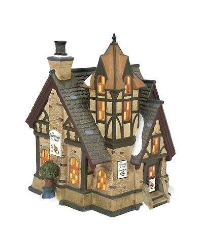 Department 56 Dickens Village The Partridge Pear Light-Up Building Figurine