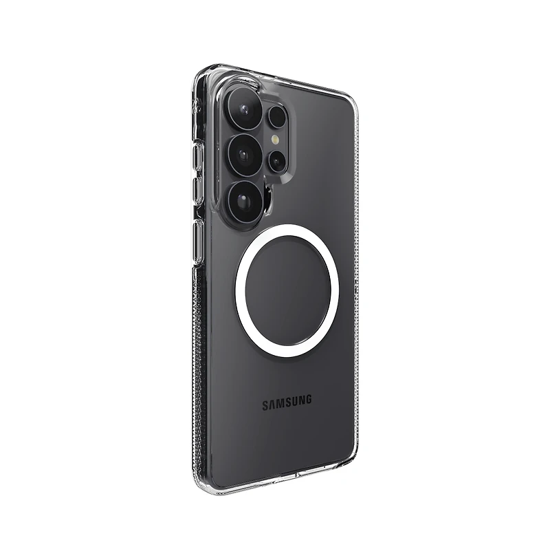 Zagg Crystal Palace Snap ClearGuard Anti-Yellowing Wireless-Charging-Compatible Case for Samsung Galaxy S26 Ultra