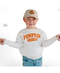 Sweet Wink Big Boys Pumpkin Season Puff Ink Sweatshirt