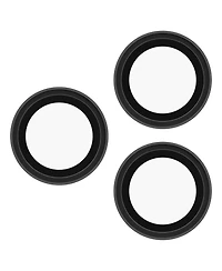 Zagg Glass Elite Tempered Glass 3-Piece Camera Lens Protection Rings, Compatible with Apple iPhone 15 Pro, 16 Pro, and 17 Pro
