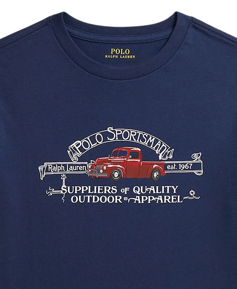 Polo Ralph Lauren Boys' 8-20 Sportsman Jersey T-Shirt