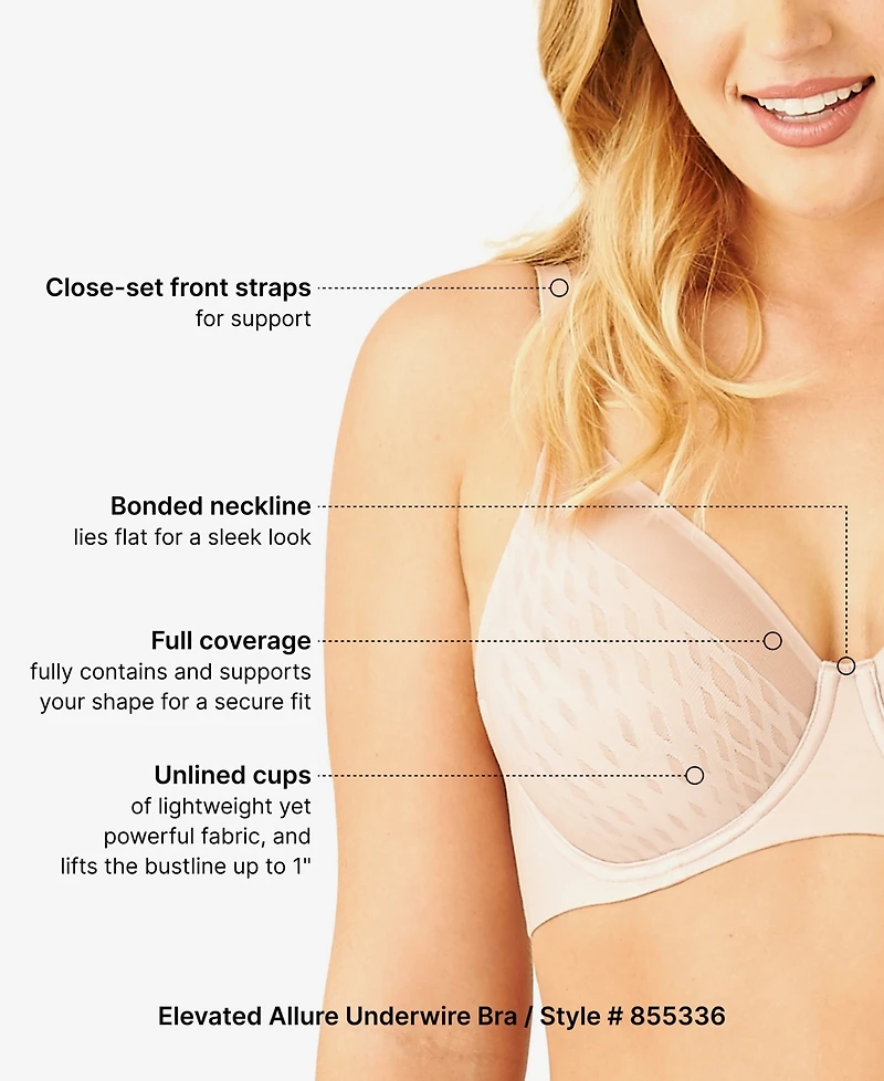 Wacoal Women's Elevated Allure Underwire Bra 855336