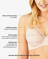 Wacoal Women's Elevated Allure Underwire Bra 855336