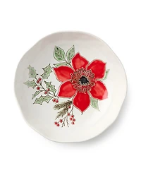 Certified International Festive Blooms Dinner Bowls, Set of 4