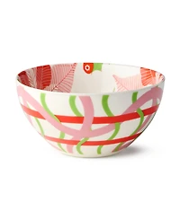 Certified International Scarlet Ribbon All-Purpose Bowls, Set of 6