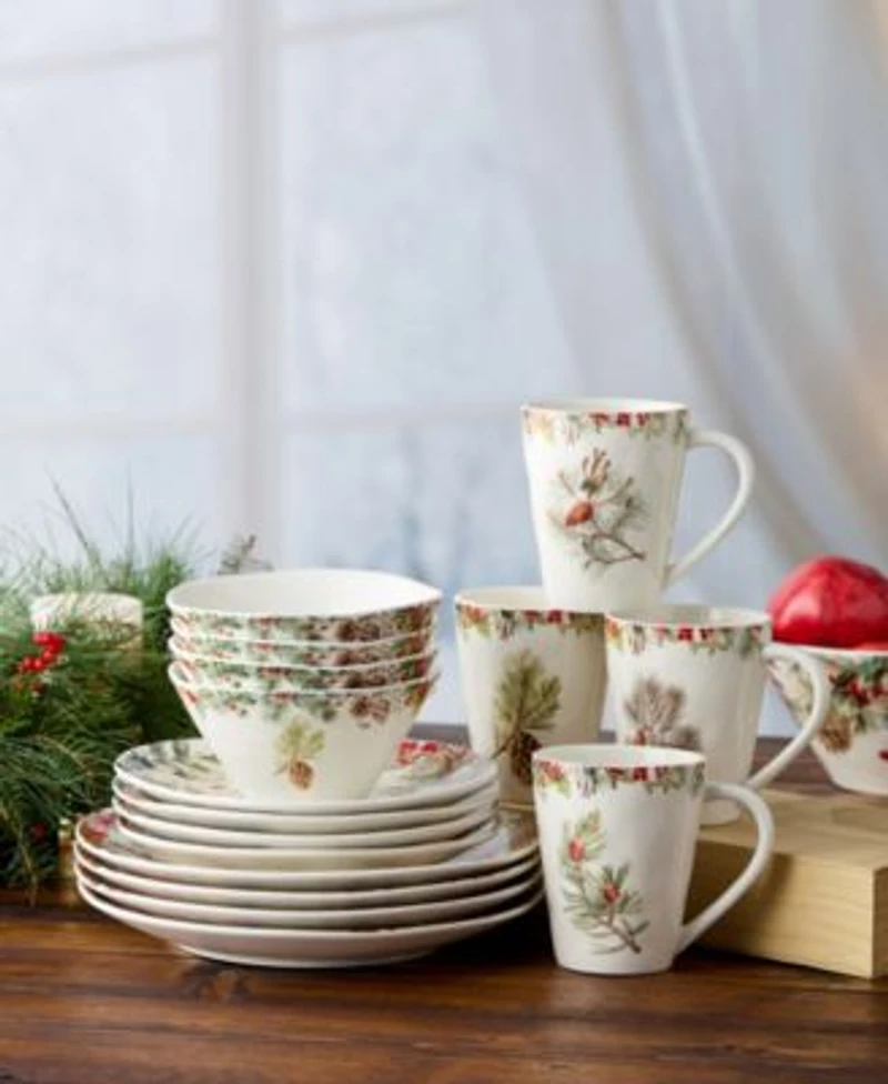 Certified International Woodland Dinnerware Collection