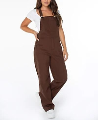 Celebrity Pink Juniors' Twill Overalls