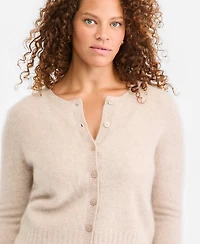On 34th Women's Cropped Brushed Cashmere Shrunken Cardigan, Macy's Exclusive