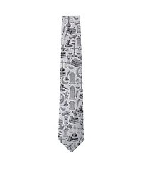 Trafalgar Men's Esquire Law Silk Novelty Necktie