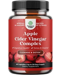 Nature's Craft Apple Cider Vinegar Capsules - Acv Supplement for Gut and Digestive Health with Cayenne - Extra Strength Acv Capsules