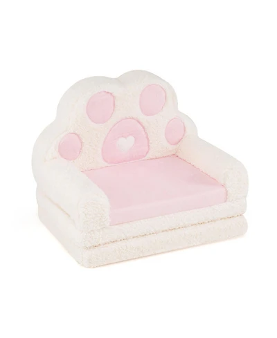 Sugift 2-in-1 Convertible Kids Sofa and Lounger with Removable Washable Cover