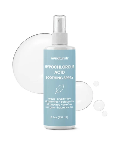 M3 Hypochlorous Acid Face and Body Spray, Alcohol-Free, Fragrance-Free, 8 fl Ounces