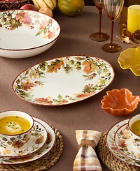 Certified International Autumn Meadows Oval Platter