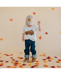 Sweet Wink Boys Embroidered Pumpkin Patch Baseball Hat