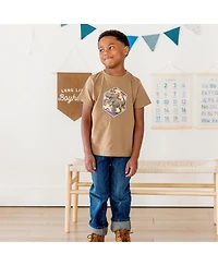 Sweet Wink Little Boys Camo Rawr Short Sleeve T-Shirt