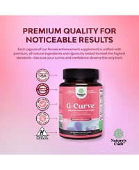 Nature's Craft G-Curve Advanced Formula Capsules for Women, Butt and Breast Enhancement Pills, Body Sculpting Curves Capsules, Nature's Craft, 60ct