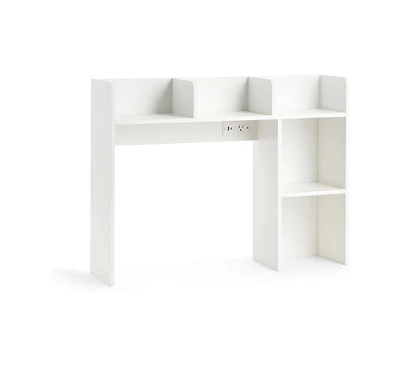 DormCo Classic Dorm Desk Bookshelf with Outlet