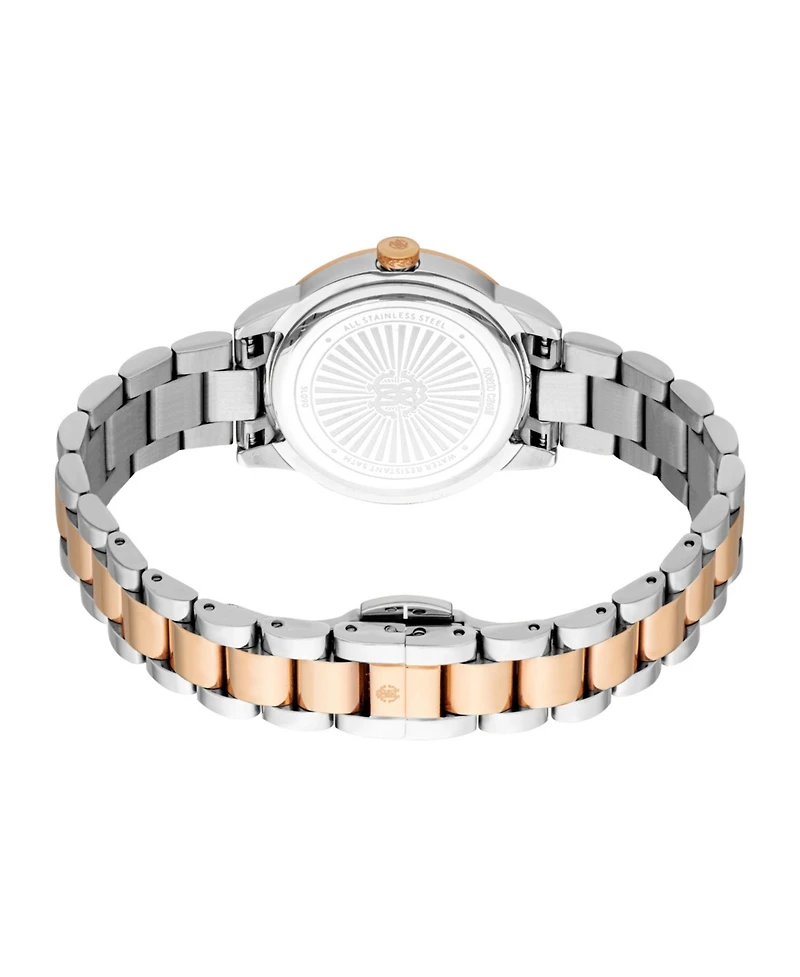 Roberto Cavalli Women's Glam Quartz Stainless Steel Bracelet Watch