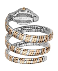 Just Cavalli Women's Glam Chic Quartz Two Tone Stainless Steel Bracelet Watch