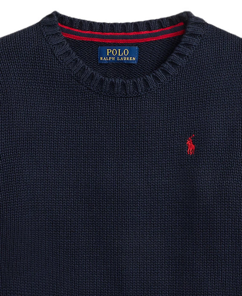 Polo Ralph Lauren Boys' 2T-7 Crewneck Sweater