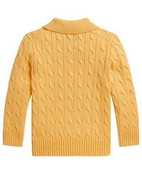 Polo Ralph Lauren Boys' 2T-7 Cable-Knit Cotton Sweater