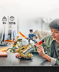 Lego Ninjago Battle at the Dragon's Blade 71871 1,016-Piece Building Set, Ages 9+