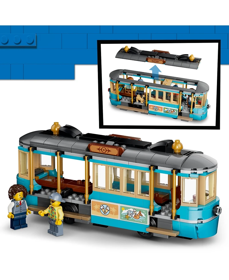 Lego City Classic Beach Streetcar 60506 693-Piece Building Set, Ages 7+
