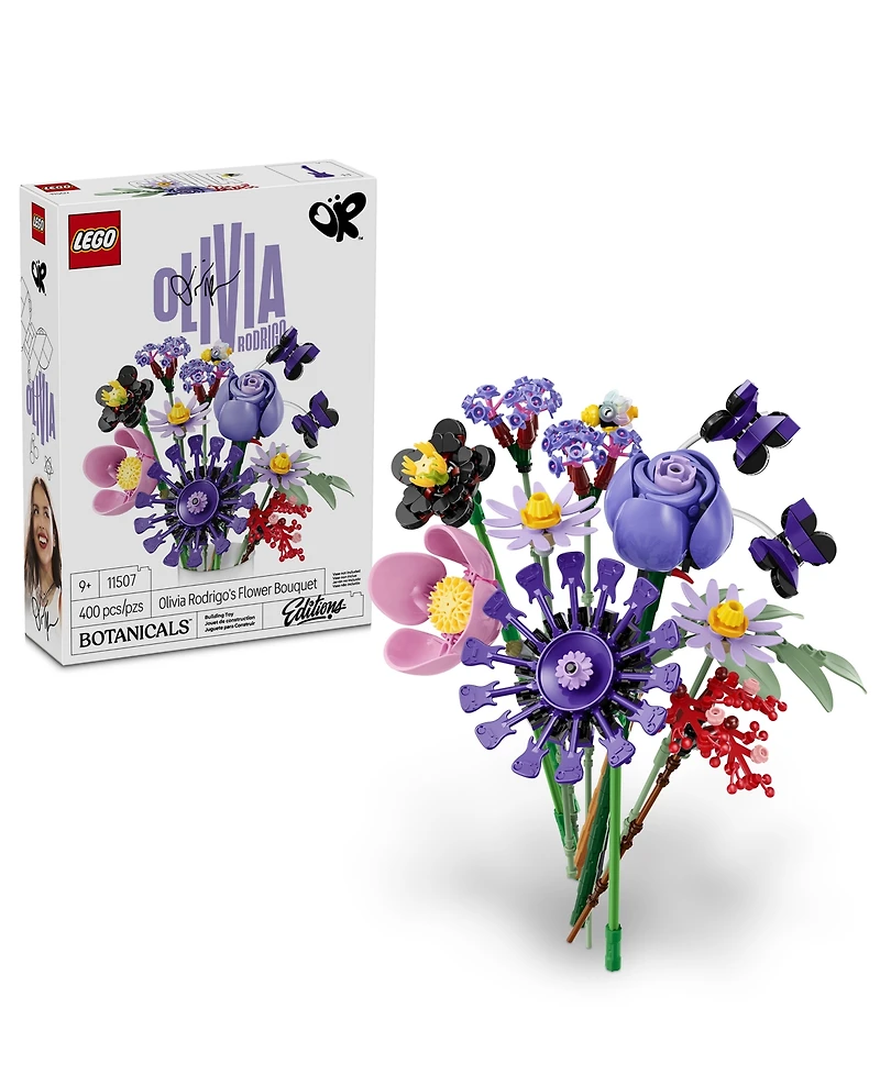 Lego Olivia Rodrigo's Flower Bouquet 11507 400-Piece Building Set, Ages 9+