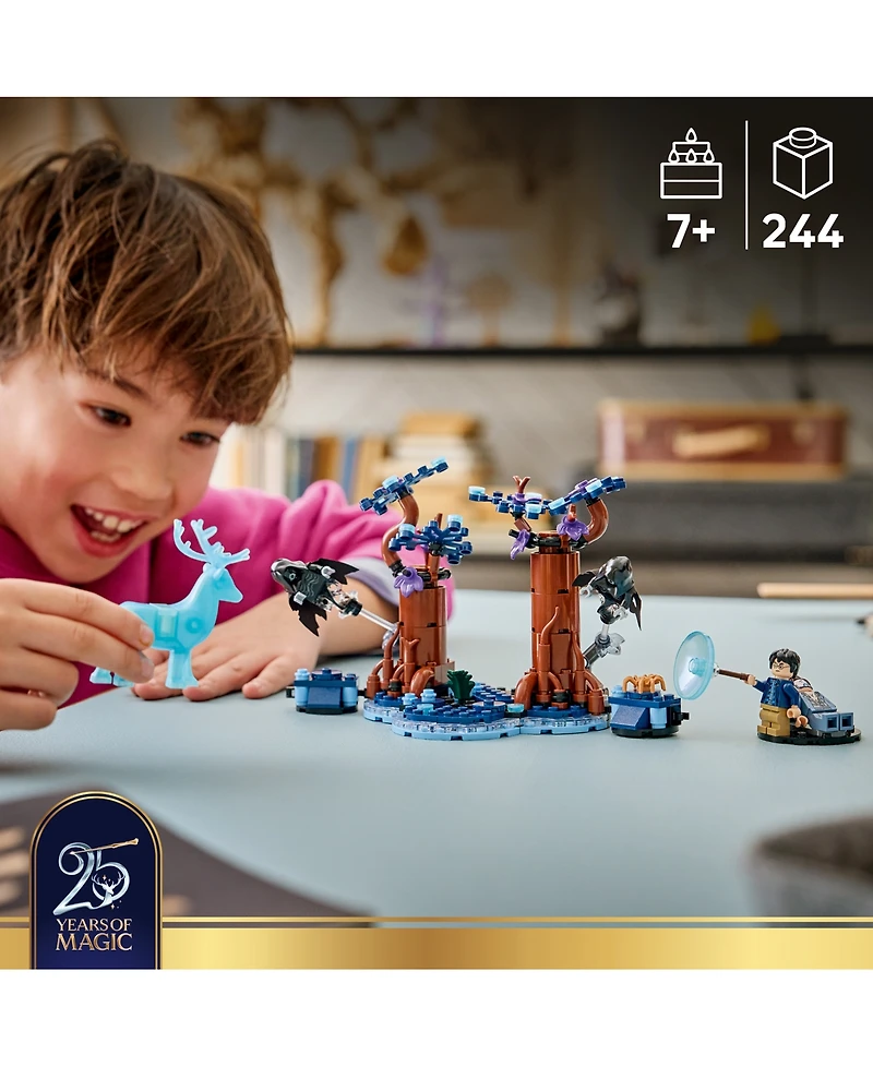 Lego Harry Potter Forbidden Forest: Expecto Patronum 76475 244-Piece Building Set, Ages 7+